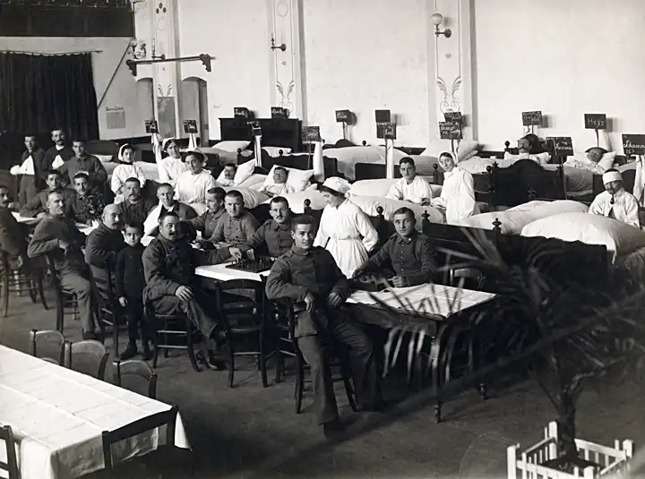 Das Lazarett Jakobslust, 1. Weltkrieg