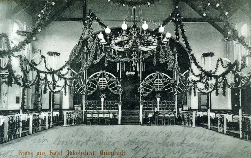 Die Halle der Jakobslust, 1913