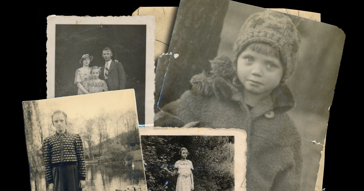 Fotos auf der Straße gefunden